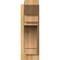 Ekena Millwork Merced Slat Rough Sawn Outlooker, Western Red Cedar, 6"W x 18"D x 18"H OUT06X18X18MRC06RWR - alternate 3